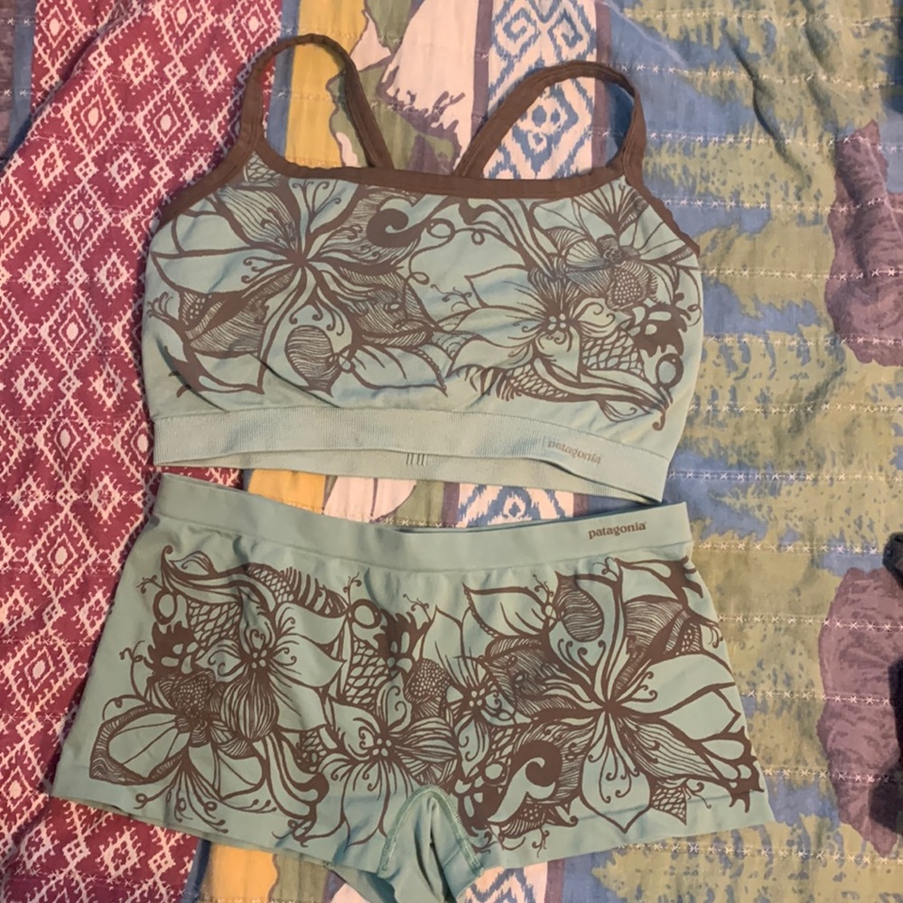 Patagonia sports bra and underwear